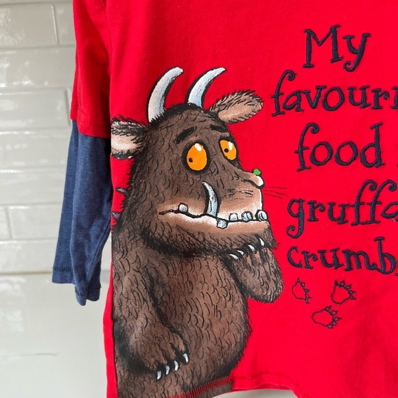 The Gruffalo Long Sleeve Shirt with Hood 2015 18-24M Kids Nostalgic - Picture 2 of 10